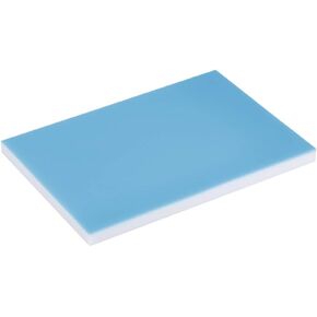 Rubber Stamp Carving Block,5.9x3.9in Colored Sandwich Printmaking Carving Blocks for DIY Printing Craft Scrapbooking Postcards Invitation Cards (Blue White)