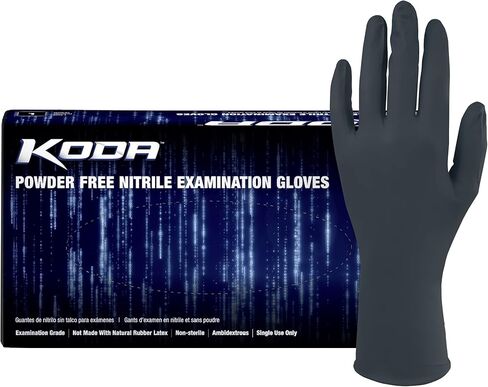 Adenna GL-NCF235BKFX KODA 5.5 Mil Powder-Free Nitrile Exam Gloves for Sensitive Skin,Medical Grade,Dusk Blue,X-Large,Boxof100 in Saudi Arabia