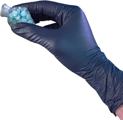 Adenna GL-NCF235BKFX KODA 5.5 Mil Powder-Free Nitrile Exam Gloves for Sensitive Skin,Medical Grade,Dusk Blue,X-Large,Boxof100 in Saudi Arabia