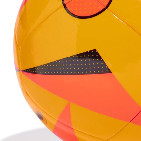 كرة adidas Fussballliebe Club Euro 2024 IP1615، للجنسين، كرة قدم، ذهبي شمسي/أحمر شمسي/أسود، 4 in Kuwait