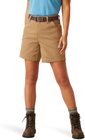 Ariat Women's Rebar Perfect Rise Made Tough 6" Short in Saudi Arabia