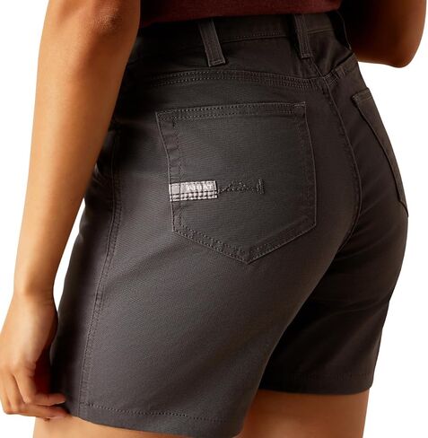 Ariat Women's Rebar Perfect Rise Made Tough 6" Short in Saudi Arabia