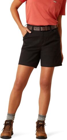 Ariat Women's Rebar Perfect Rise Made Tough 6" Short in Saudi Arabia