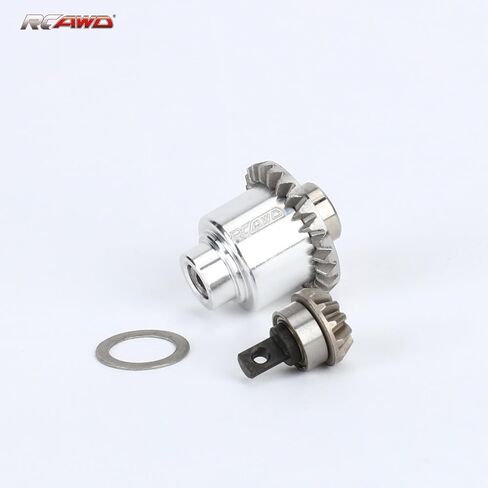 RCAWD 100% Durability Upgrades Differential Transmissions Set & Main Input Gears for TRX4M FMS FCX24 Power Wagon, Smasher,Lemur, K5 Blazer & FCX18 LC80 Land Cruiser 80 1/24 1/18 Part Red in Saudi Arabia