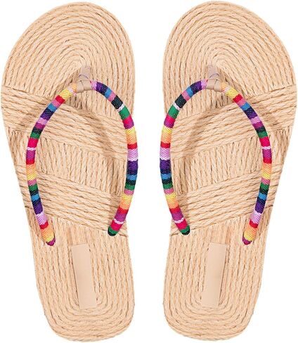 OYOANGLE Women's Colorblock Open Toe Flip Flop Sandals Vacation Lightweight Non Slip Flap Sandal Shoes in Saudi Arabia