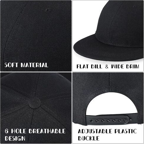 Blank Baseball Cap Bulk Classic Snapback Hat Adjustable Back Strap Sublimation Hats Plain Unisex Trucker Hat Hip Hop Hat (36 Pack) in Saudi Arabia