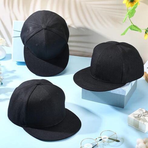Blank Baseball Cap Bulk Classic Snapback Hat Adjustable Back Strap Sublimation Hats Plain Unisex Trucker Hat Hip Hop Hat (36 Pack) in Saudi Arabia