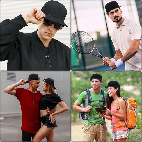 Blank Baseball Cap Bulk Classic Snapback Hat Adjustable Back Strap Sublimation Hats Plain Unisex Trucker Hat Hip Hop Hat (36 Pack) in Saudi Arabia
