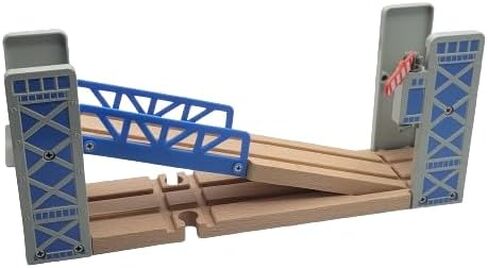 Wooden Train Track Drop Down Suspension Bridge Compatible All Brands in Saudi Arabia