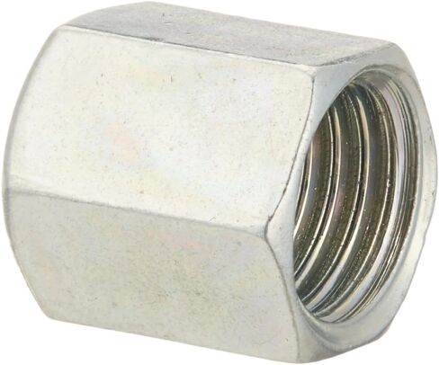 Eaton Weatherhead ML7105X6 تركيب DIN من الفولاذ الكربوني، صامولة مترية عديمة التوهج، أنبوب 6 مم OD (عبوة من 10) in Kuwait
