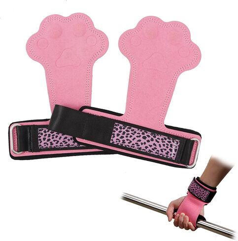 Weight Lifting Gloves for Workout, Gym, Exercise, Training with Wrist Wrap Support, Breathable and Adjustable Deadlift Straps, Cat Paw Lifting Grips, Power Lifting and Pull-up Hooks for Men and Women in Saudi Arabia