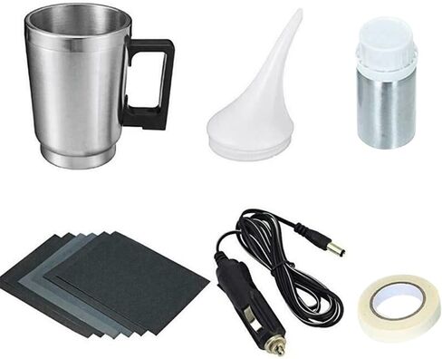 KASCLINO Automobile Headlight Restoration Kits, Atomizing Cup Car Headlight Lens Repair Tool Restore Kit, Glass Scratch Repair Headlight Renovation Repair Tool(As Shown) in Saudi Arabia
