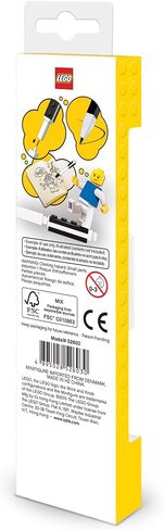 قلم قرطاسية IQ LEGO - قلم رصاص ميكانيكي من LEGO وصورة كلاسيكية صغيرة (قد تختلف ألوان المجسمات الصغيرة) in Kuwait