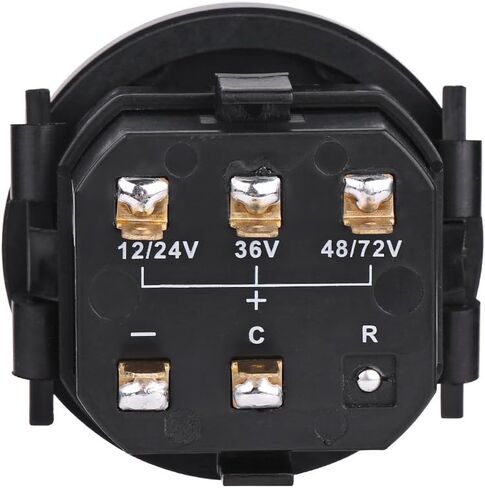 for Golf cart Battery Meter 48v, Acouto Battery Indicator, 12V/24V/36V/48V/72V LED Digital Battery Indicator Meter Gauge IP65 LED Battery Gauge for Cart in Saudi Arabia