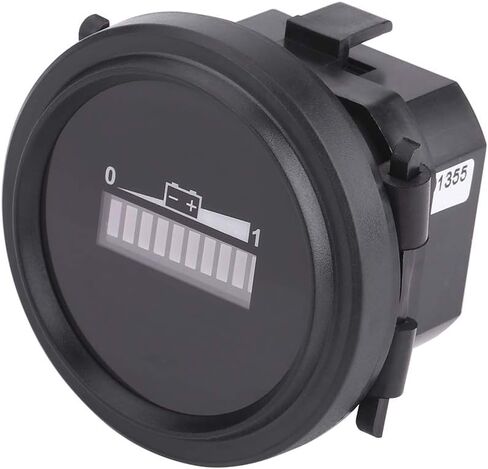 for Golf cart Battery Meter 48v, Acouto Battery Indicator, 12V/24V/36V/48V/72V LED Digital Battery Indicator Meter Gauge IP65 LED Battery Gauge for Cart in Saudi Arabia
