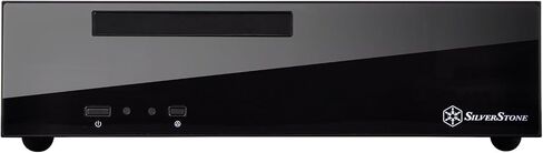 Silverstone Tek 0.8mm Steel Body Mini-ITX Media Center/HTPC Computer Case with Aluminum Front Panel ML06B in Kuwait