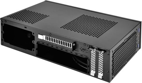 Silverstone Tek 0.8mm Steel Body Mini-ITX Media Center/HTPC Computer Case with Aluminum Front Panel ML06B in Kuwait