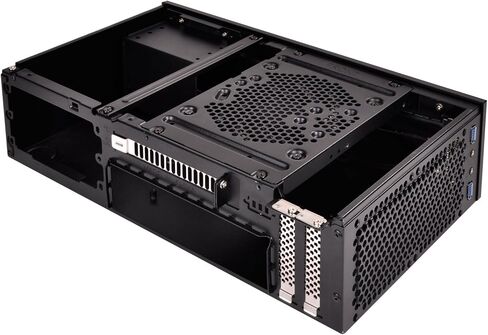 Silverstone Tek 0.8mm Steel Body Mini-ITX Media Center/HTPC Computer Case with Aluminum Front Panel ML06B in Kuwait