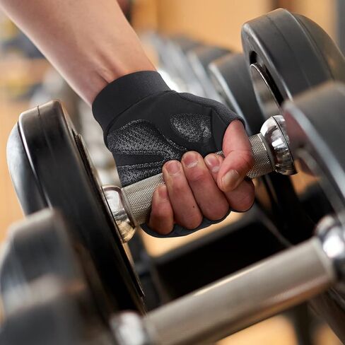قفازات التمرين من فيتسبوت للرجال والنساء، قفازات رياضية قابلة للتنفس للتدريب، رفع الأثقال، اللياقة البدنية، ركوب الدراجات، التجديف، السحب، التمرين، حماية كاملة لراحة اليد in Kuwait