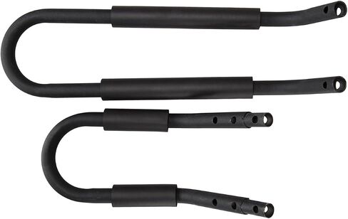 ECOTRIC Universal Kayak Roof Rack J-Bar Rack HD Kayak Carrier Holder Canoe Boat Surf Ski Board Roof Top Mounted on Crossbar for Car SUV Truck - Set of 2 in Saudi Arabia