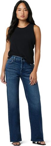 HUDSON Women's Rosie Petite High Rise Wide Leg Jean in Saudi Arabia