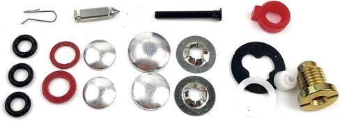 WINGOGO 396701 Carburetor Rebuild Kit with Float Replaces Johnson Evinrude OMC 9.9 15 18 20 25 28 30 35 40 45 48 50 55 60 65 70 75 HP Carb Repair kit Parts Sierra 18-7222 0396701 392061 398729 in Saudi Arabia