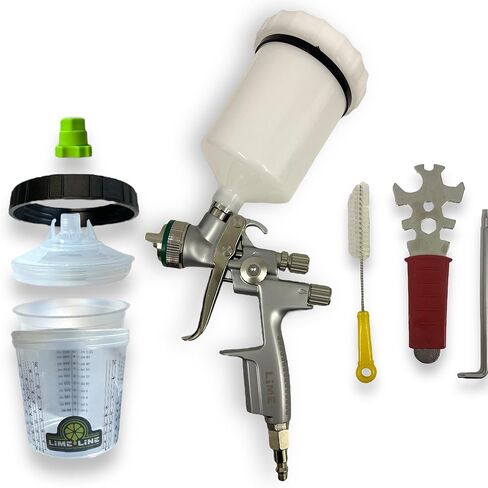 مسدس رش السيارات LiME Line 1.3 Basecoat/Clearcoat in Kuwait