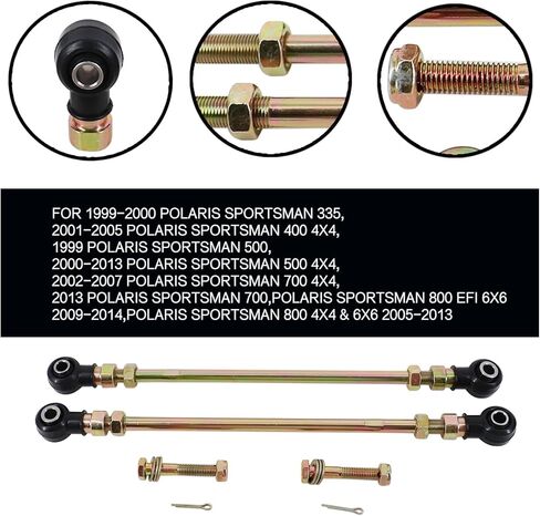 استبدال نهاية قضيب التعادل متوافق مع Polaris Sportsman 4x4 325 335 450 455 500 (2013 Polaris Sportsman 700)، Magnum 325 330 400 425 500، Scrambler 400 500، Xplorer 400L 1998-2002 ATV Parts in Kuwait