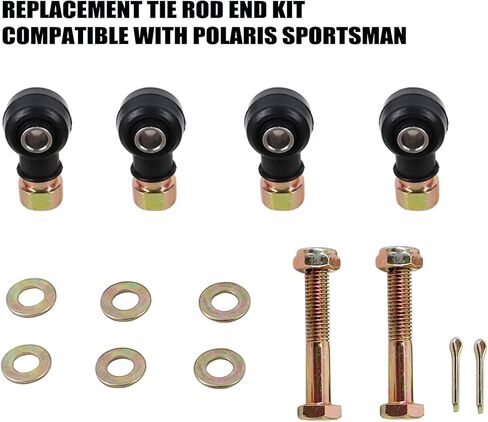 استبدال نهاية قضيب التعادل متوافق مع Polaris Sportsman 4x4 325 335 450 455 500 (2013 Polaris Sportsman 700)، Magnum 325 330 400 425 500، Scrambler 400 500، Xplorer 400L 1998-2002 ATV Parts in Kuwait