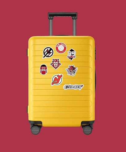 21 PCS Set of New Jerseys Vinyl Devils Stickers Pack New Jerseys Decal Devils 2-2.5 inches in Kuwait