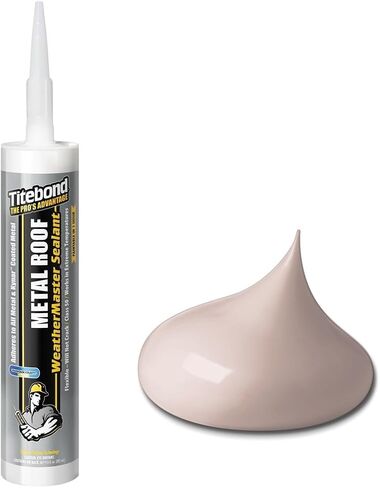 Titebond WeatherMaster Metal Roof Sealant 61661 Beige 9.5 Oz. in Saudi Arabia