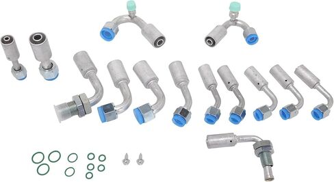A/C air conditioning extension hoses and accessories & O-ring kit universal in Kuwait