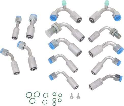 A/C air conditioning extension hoses and accessories & O-ring kit universal in Kuwait