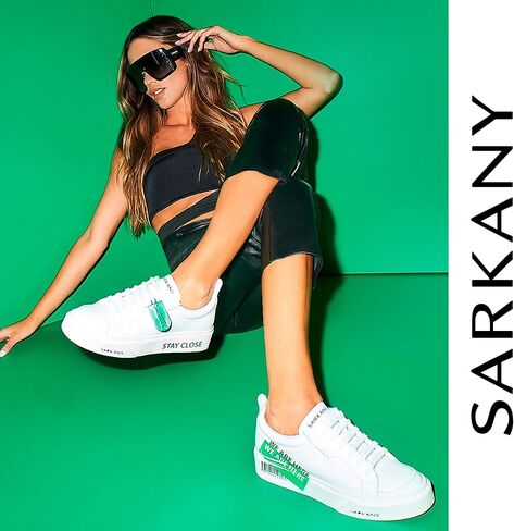RICKY SARKANY | Sneakers for Women | Leather & Faux Leather | Running Shoes for Women | Aesthetic Clothes - Shoes for Women | Tennis Shoes Womens - Walking Shoes Womens in Saudi Arabia