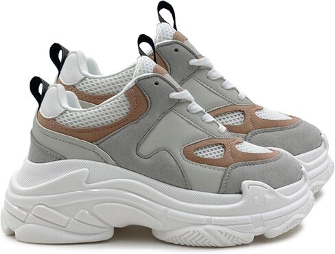 RICKY SARKANY | Sneakers for Women | Leather & Faux Leather | Running Shoes for Women | Aesthetic Clothes - Shoes for Women | Tennis Shoes Womens - Walking Shoes Womens in Saudi Arabia