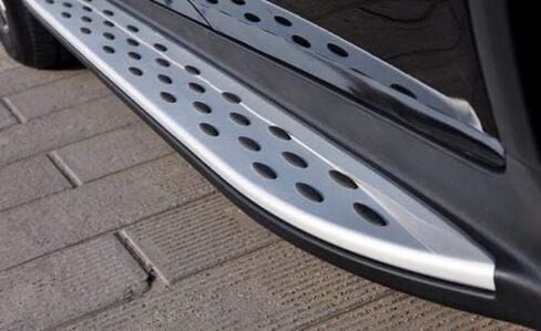 Side Steps Fit for Mercedes Benz GLC Coupe C253 2016-2021 Running Board Nerf Bar Factory Style,black/silver in Saudi Arabia