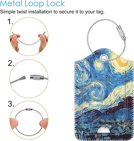 محفظة Fintie Airtag لحمل جواز السفر مع قطعتين من بطاقات الأمتعة، غطاء حافظة إكسسوارات السفر لمنع تحديد الهوية بموجات الراديو للنساء والرجال in Saudi Arabia