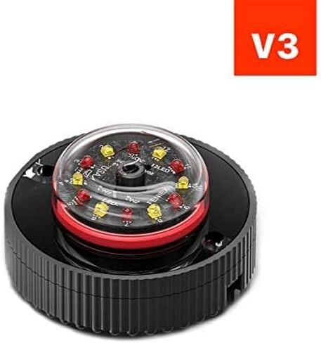 Feniex H-2219 - أحمر - مدفع 120 درجة LED للاختباء (أحمر) in Kuwait