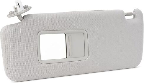 واقي من الشمس على الجانب الأيسر للسائق مع ضوء فانيتي متوافق مع 2010-2023 Toyota 4Runner استبدال # 74320-35A91-B1 (بيج) in Kuwait