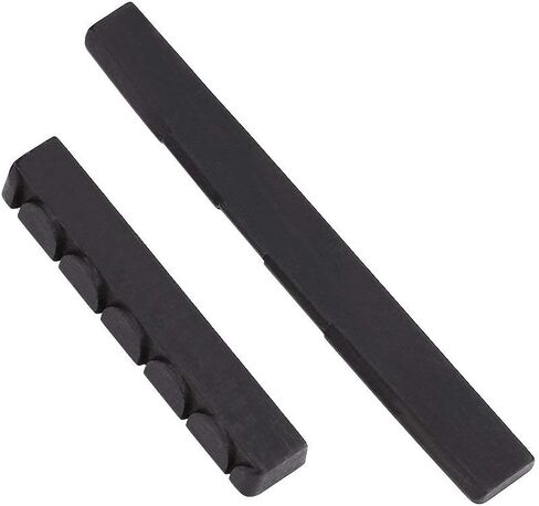 Bnineteenteam Guitar Nut Saddle,1set of Ebony Nut with Saddle 6 Slots for 6 St Classic Guitars in Saudi Arabia