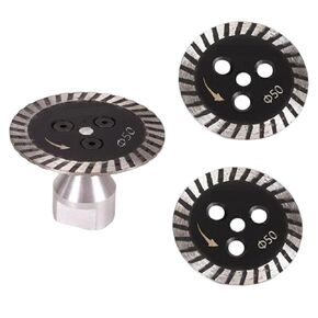 50 mm Diamond Blade, Suitable for Cutting Granite, Marble, Concrete, and Stone; specifically Designed for Cutting and Carving with Angle Grinders and Rotary Tools (3-Pack) with Removable Flange in Saudi Arabia