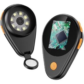 Microscope, Digital Microscope 500X Magnification Portable Magnifying Glass 2MP Electronic,for Homeschool Lab in Kuwait