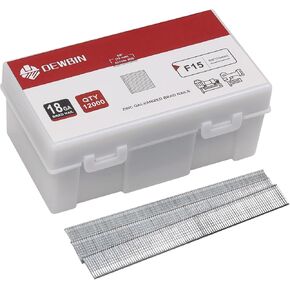 18 Gauge Brad Nails, 6000 Counts 2-inch 18 GA Brad Nails, Galvanized Nails for Nail Gun, Finishing Nail Gun Nails for Pneumatic, Electric Brad Nailer Gun in Saudi Arabia