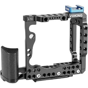 Aluminum Alloy Camera Video Cage Handle Stabilizert Base Plate for Fuji XT2 in Saudi Arabia