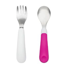 OXO Tot Fork and Spoon Set - Dusk in Saudi Arabia
