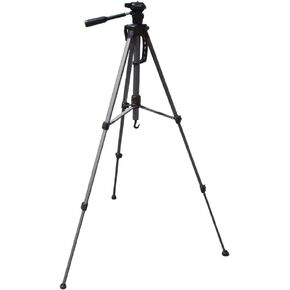 Sper Scientific Field Tripod 840093 – Lightweight, Adjustable, with Carrying Case, 3-Way Head, Self-Leveling Feet, Bubble Level, Cranked Elevator Column, Up to 58" Height - 2 pc in Saudi Arabia