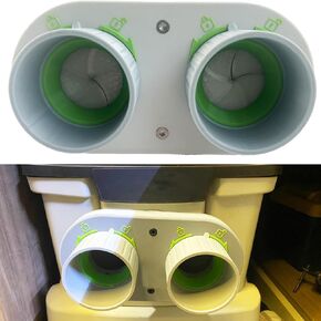 Upgraded Y Adapter - Compatible With Fes-tool Vacuum Hose Splitter | Compatible With Fes-tool Dust Extractor in Saudi Arabia