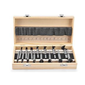 Mollom 16Pcs Carbide Forstner Drill Bit Set (6.3-43mm) | YG8 Carbide Steel Thickened Blades, Hinge Cutter Tool Kits, For Wood, Plastic, Plywood, Woodworking in Saudi Arabia