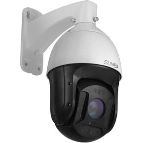 SUNBA High Speed 30X Optical Zoom 5MP IP PoE+ Outdoor PTZ Camera Outdoor, Built-in Mic Security PTZ Dome, 2.4G WiFi Camera, Long Range Infrared Night Vision up to 1000ft (601-D30X-5MP) in Saudi Arabia