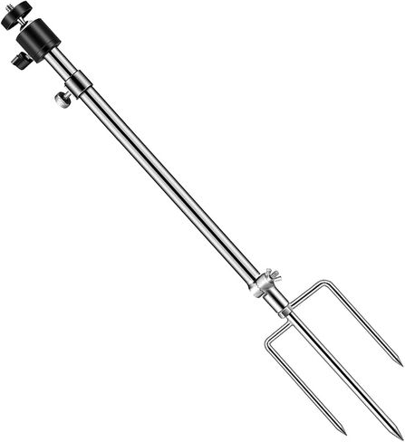 Game & Trail Camera Mount, Trail Camera Stand Mounts, 360 Degree Adjustable Universal Screw Connection 1/4''-20 (6mm), for Night Fishing Lights, Solar Panels, etc. (2 Pack) in Saudi Arabia